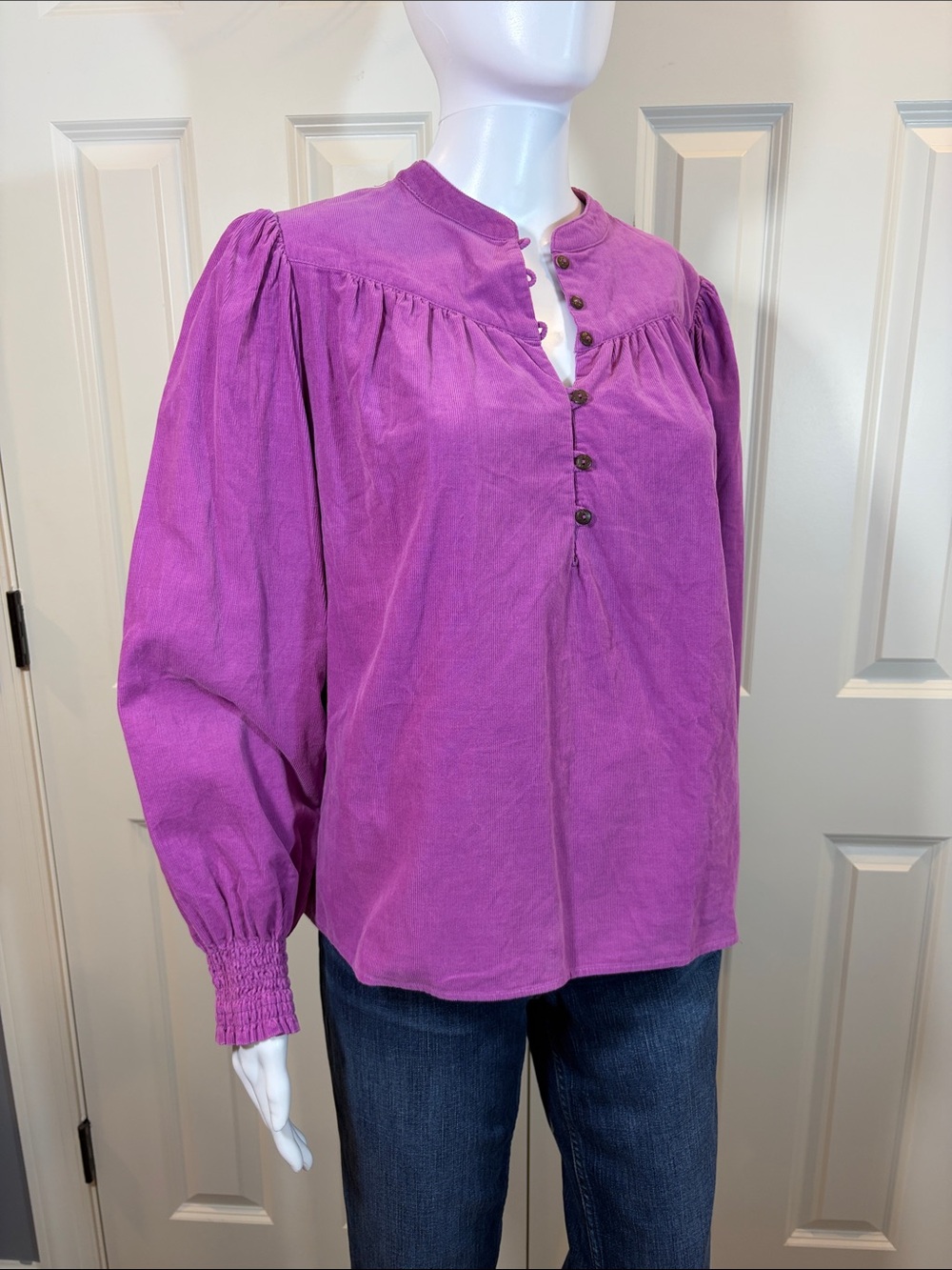 XiRENA anthropology cotton blouse size XS